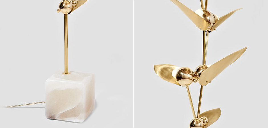 Торшер LAVRA Floor Lamp Gold Торшер LAVRA Floor Lamp Gold - Loft-Concept в Волгограде