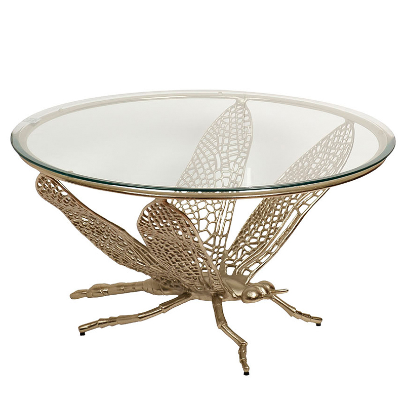 Приставной стол Dragonfly Table Золотой в Волгограде | Loft Concept 
