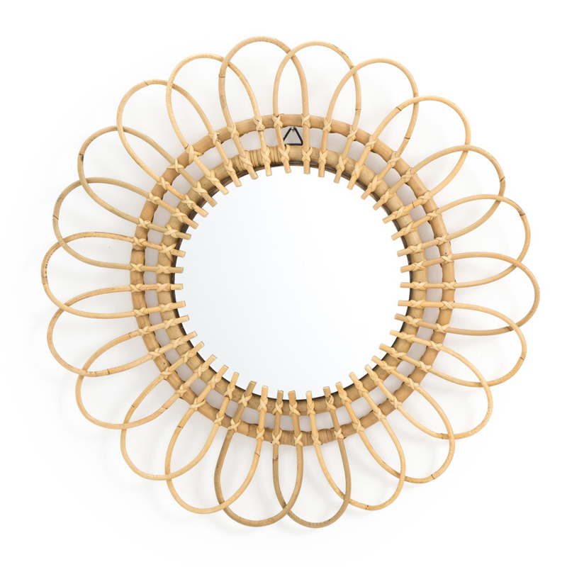 Зеркало Mirror Rattan Flower I Зеркало Mirror Rattan Flower I в Волгограде | Loft Concept