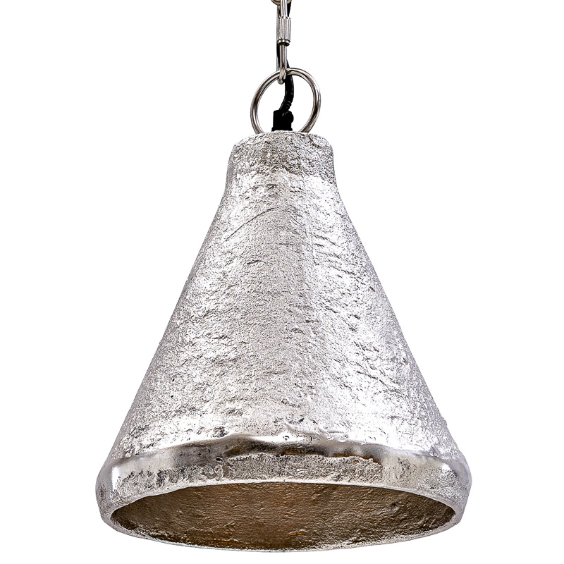 Подвесной светильник Rough Silver Pendant Серебряный Подвесной светильник Rough Silver Pendant Серебряный в Волгограде | Loft Concept