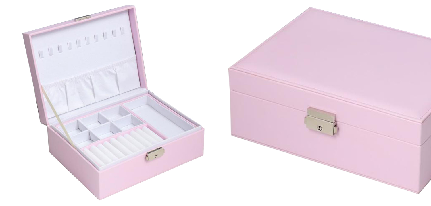 Шкатулка Gulizar Jewerly Organizer Box pink - фото