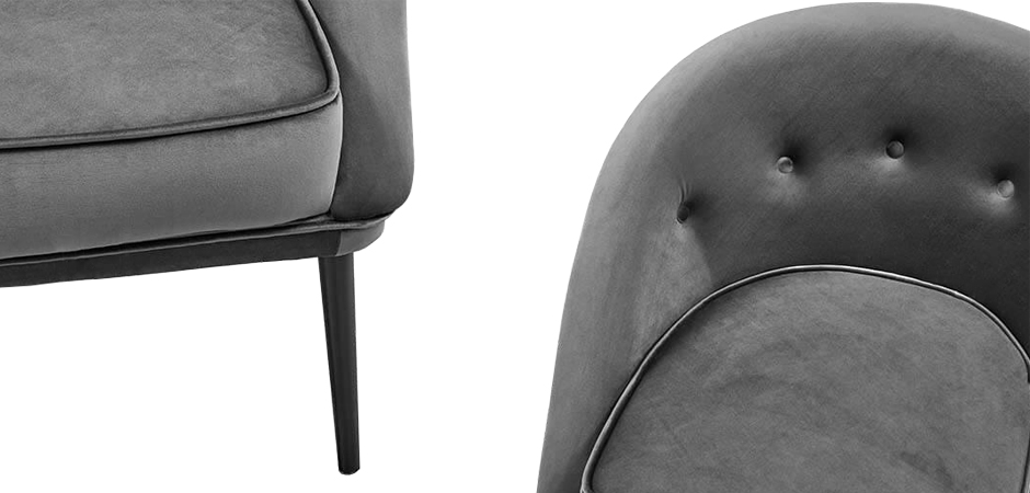 Кресло Gwyn Chair Gray Кресло Gwyn Chair Gray - Loft-Concept в Волгограде