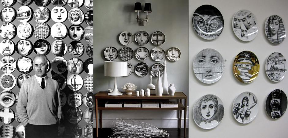 Декоративная тарелка Fornasetti 30.CR.BW.R01-173 - Loft-Concept в Волгограде