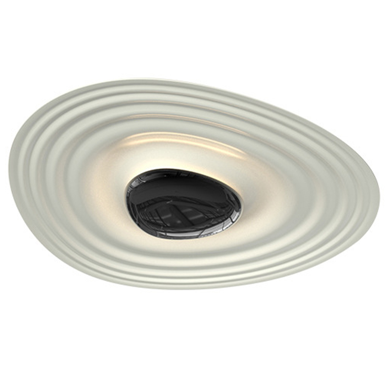 Потолочный светильник Aceline Light 1 плафон Белый Черный Потолочный светильник Aceline Light 1 плафон Белый Черный в Волгограде | Loft Concept