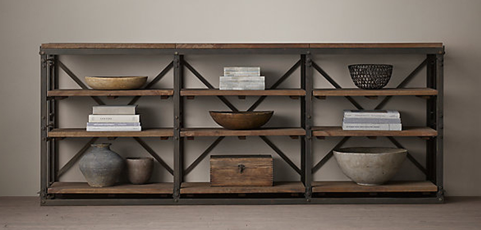Стеллаж Restoration Hardware French Library Стеллаж Restoration Hardware French Library - Loft-Concept в Волгограде