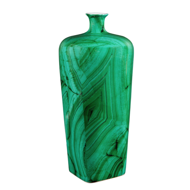 Ваза Malachite Vase flask Малахит в Волгограде | Loft Concept 