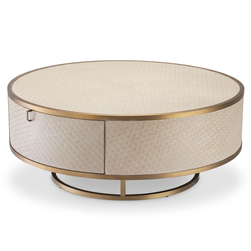 Кофейный стол Eichholtz Coffee Table Napa Valley oak Бежевый Матовая латунь Кофейный стол Eichholtz Coffee Table Napa Valley oak Бежевый Матовая латунь в Волгограде | Loft Concept