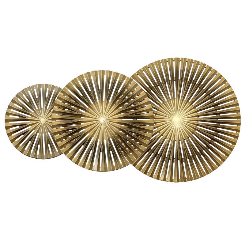 Арт-объект Apollo Brown and Gold Wall Plaque Disc gap 3 Золотой Коричневый Арт-объект Apollo Brown and Gold Wall Plaque Disc gap 3 Золотой Коричневый в Волгограде | Loft Concept
