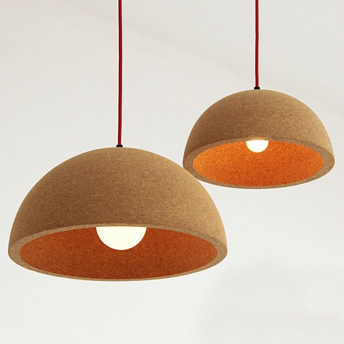 Подвесной светильник Cork Semisphere Пробка Подвесной светильник Cork Semisphere Пробка в Волгограде | Loft Concept