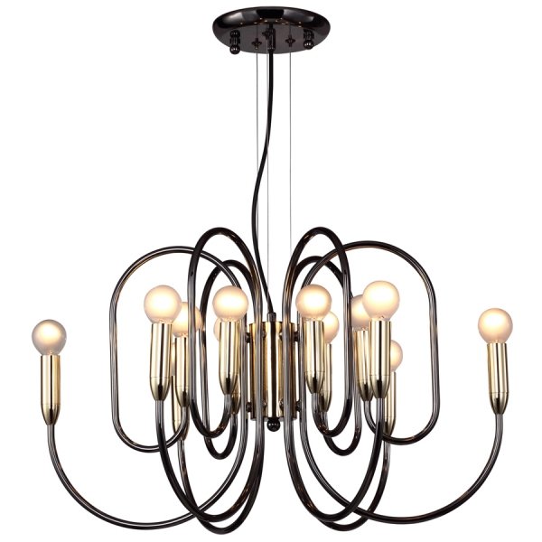 Люстра Inspiration Pendant 12 Черный Люстра Inspiration Pendant 12 Черный в Волгограде | Loft Concept