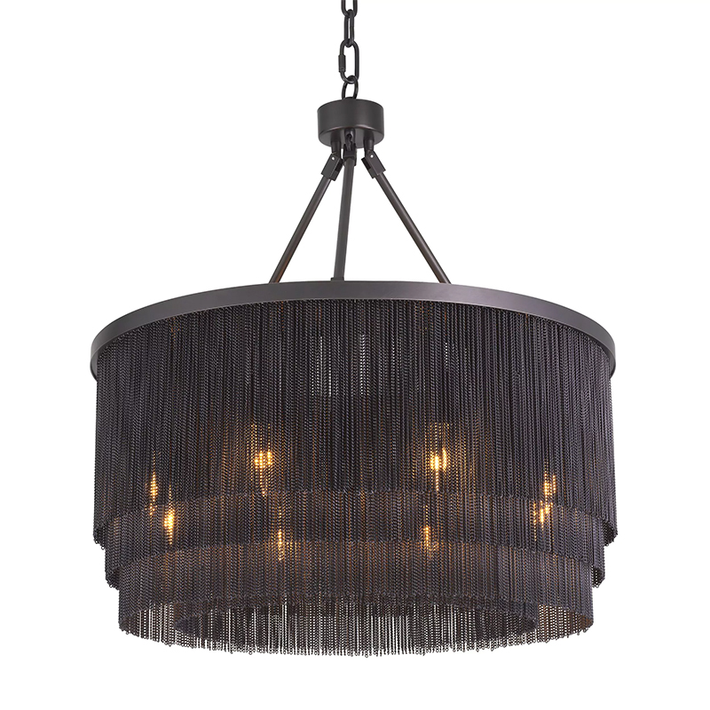 Люстра Eichholtz Chandelier Tissot S Темная бронза Люстра Eichholtz Chandelier Tissot S Темная бронза в Волгограде | Loft Concept