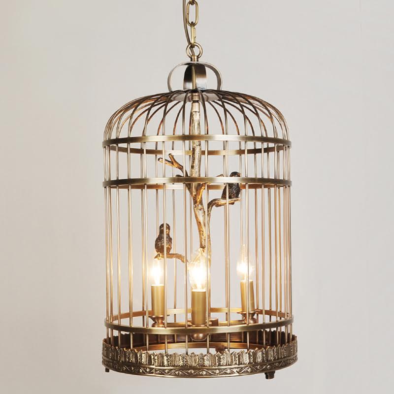 Люстра BirdCage tree Латунь Люстра BirdCage tree Латунь в Волгограде | Loft Concept