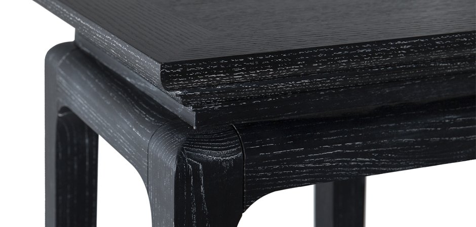 Консольный столик Black Curved Tall Консольный столик Black Curved Tall - Loft-Concept в Волгограде