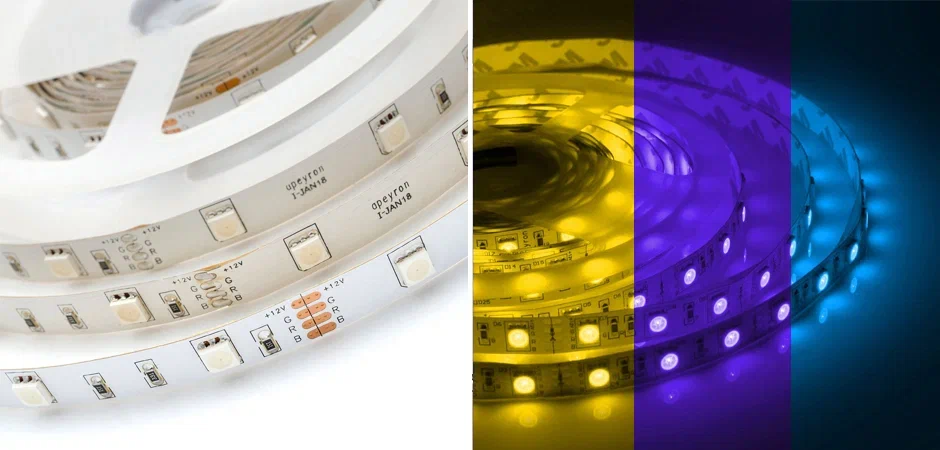 Светодиодная лента 7,2W/m 30LED/m 5050SMD разноцветная 5M Светодиодная лента 7,2W/m 30LED/m 5050SMD разноцветная 5M - Loft-Concept в Волгограде