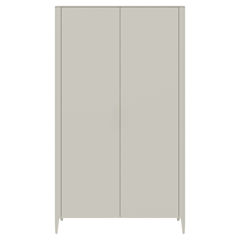 Шкаф двухстворчатый молочного цвета Type Молочный в Волгограде | Loft Concept 