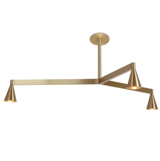 Люстра Austere Ceiling Light Латунь Люстра Austere Ceiling Light Латунь в Волгограде | Loft Concept