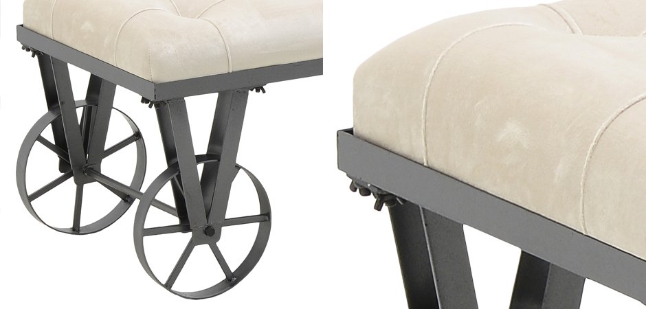 Банкетка Bench Seat Loft white Банкетка Bench Seat Loft white - Loft-Concept в Волгограде
