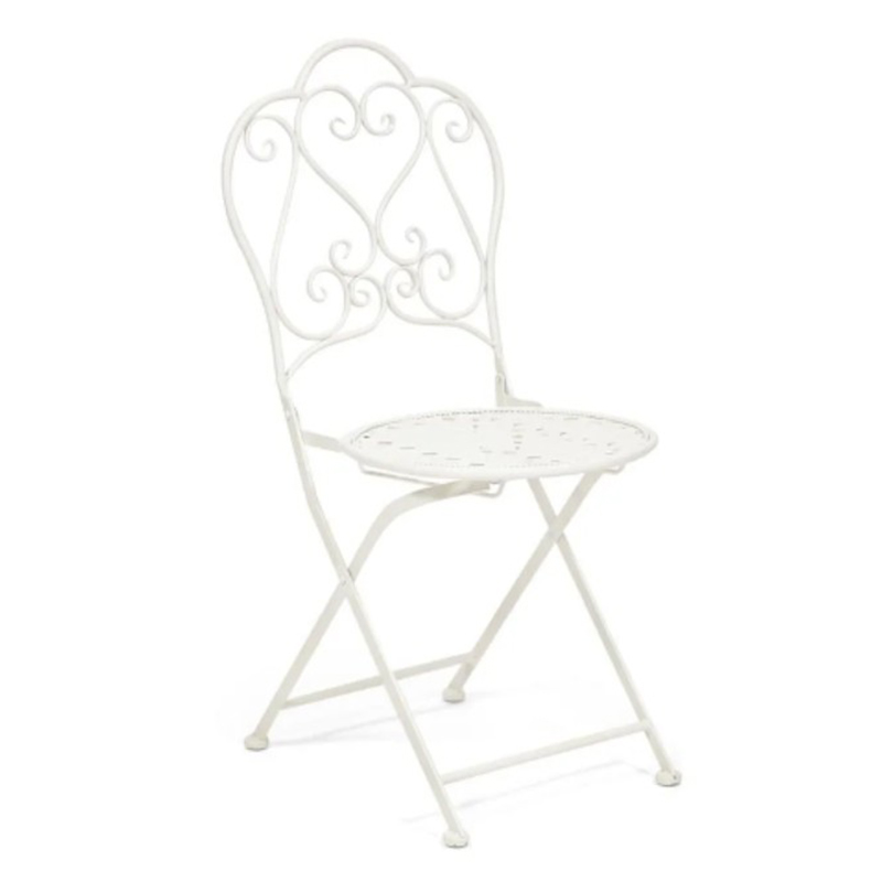 Стул Forged Patterns Love White Белый Стул Forged Patterns Love White Белый в Волгограде | Loft Concept