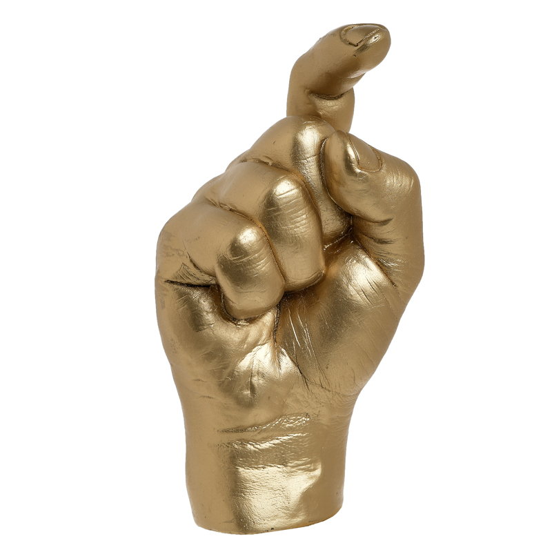 Статуэтка Golden Hand Золотой Статуэтка Golden Hand Золотой в Волгограде | Loft Concept