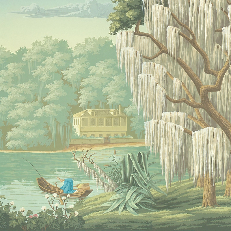 Обои ручная роспись North American River Views Verdoyant on scenic paper Обои ручная роспись North American River Views Verdoyant on scenic paper в Волгограде | Loft Concept