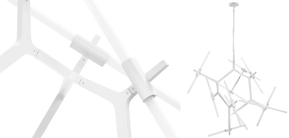 Люстра Агнес Chandelier White 20 Люстра Агнес Chandelier White 20 - Loft-Concept в Волгограде