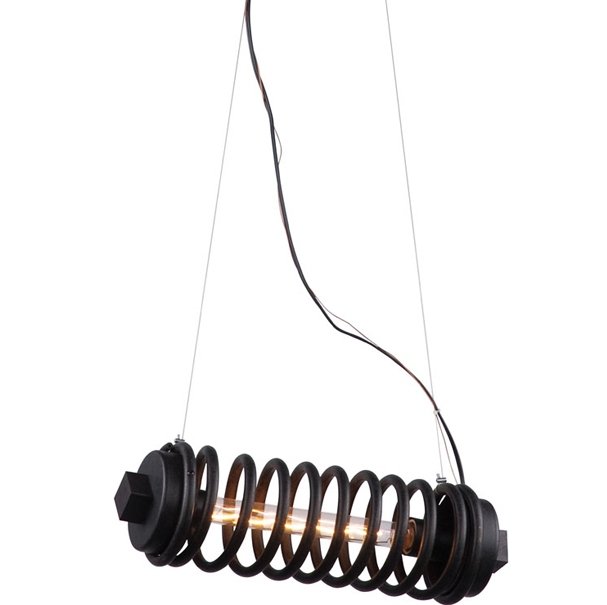 Подвесной светильник Loft Spring Pendant Черный Подвесной светильник Loft Spring Pendant Черный в Волгограде | Loft Concept