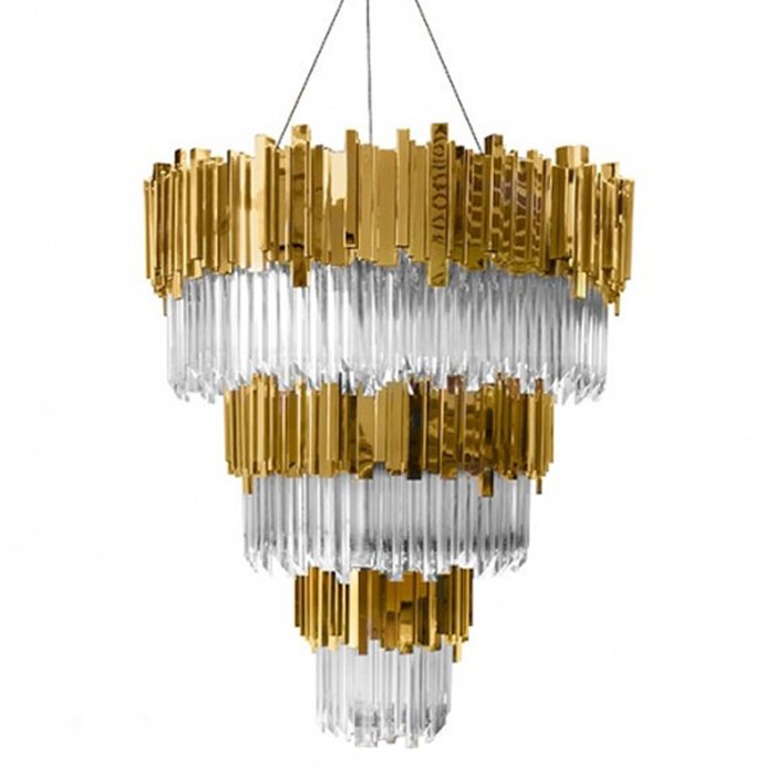 Люстра Luxxu by Covet Lounge EMPIRE Suspension 65 Глянцевое золото Прозрачное Стекло Люстра Luxxu by Covet Lounge EMPIRE Suspension 65 Глянцевое золото Прозрачное Стекло в Волгограде | Loft Concept