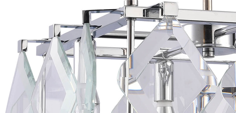 Люстра Glass Rhombus Lighting square Люстра Glass Rhombus Lighting square - Loft-Concept в Волгограде