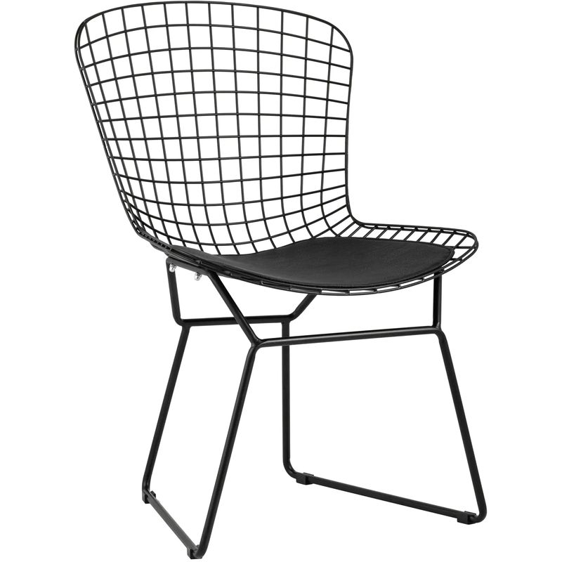 Стул Bertoia Chair Черный Матовый Металл Черный Стул Bertoia Chair Черный Матовый Металл Черный в Волгограде | Loft Concept