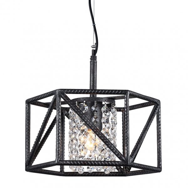 Подвесной светильник Loft Reinforcement Pendant Черный Подвесной светильник Loft Reinforcement Pendant Черный в Волгограде | Loft Concept