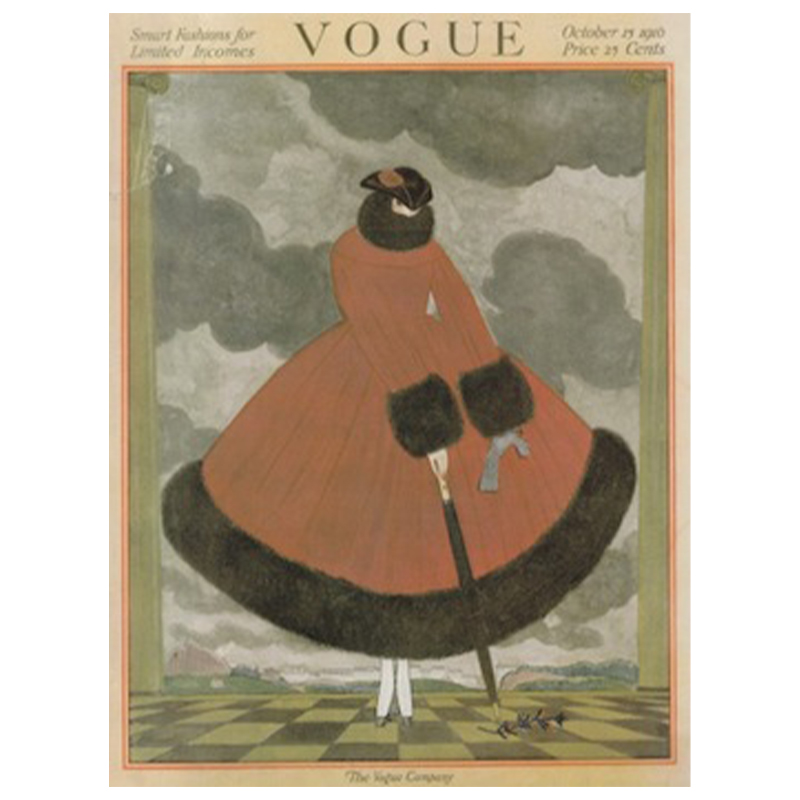 Постер Vogue Cover 1916 October  в Волгограде | Loft Concept 