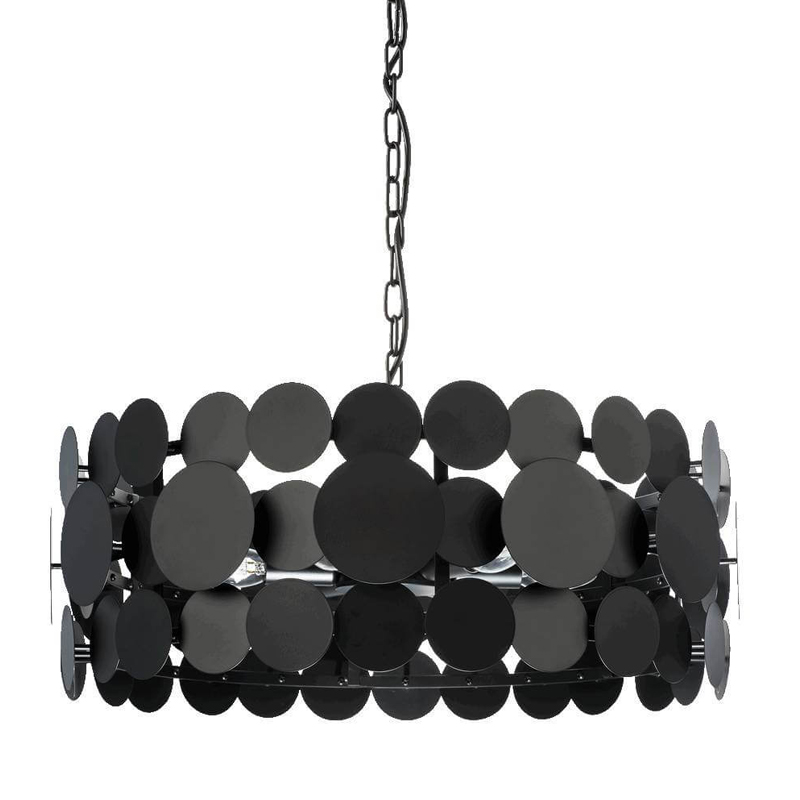 Люстра Black Matte Disk D60 Черный матовый Люстра Black Matte Disk D60 Черный матовый в Волгограде | Loft Concept