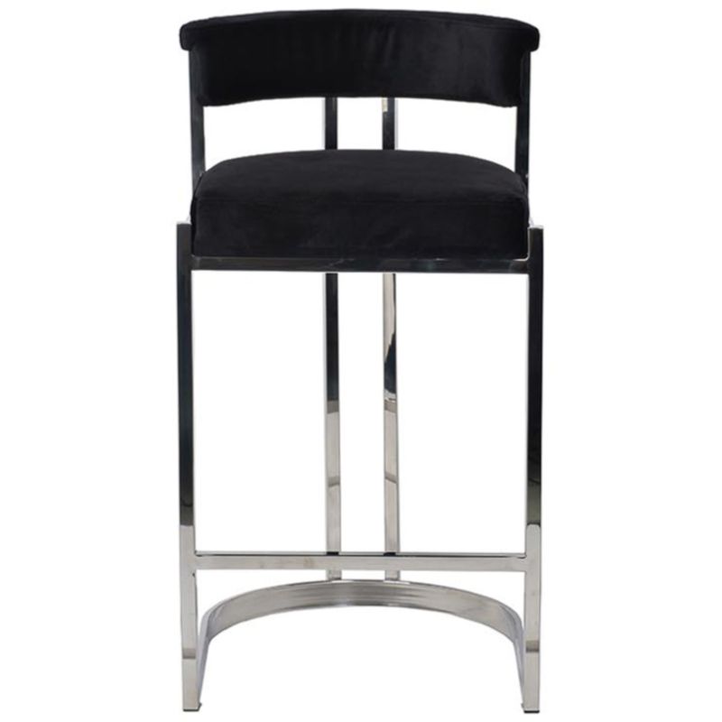 Стул барный Rona black Черный Стул барный Rona black Черный в Волгограде | Loft Concept