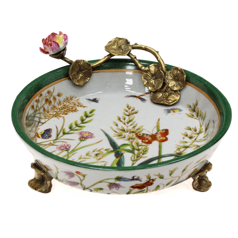 Блюдо Florian Bronze Dish Бронза Мульти Блюдо Florian Bronze Dish Бронза Мульти в Волгограде | Loft Concept