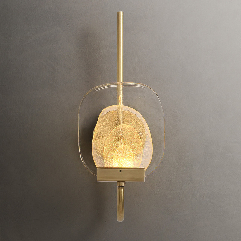Бра Gold Radiance sconce Латунь Прозрачный Бра Gold Radiance sconce Латунь Прозрачный в Волгограде | Loft Concept