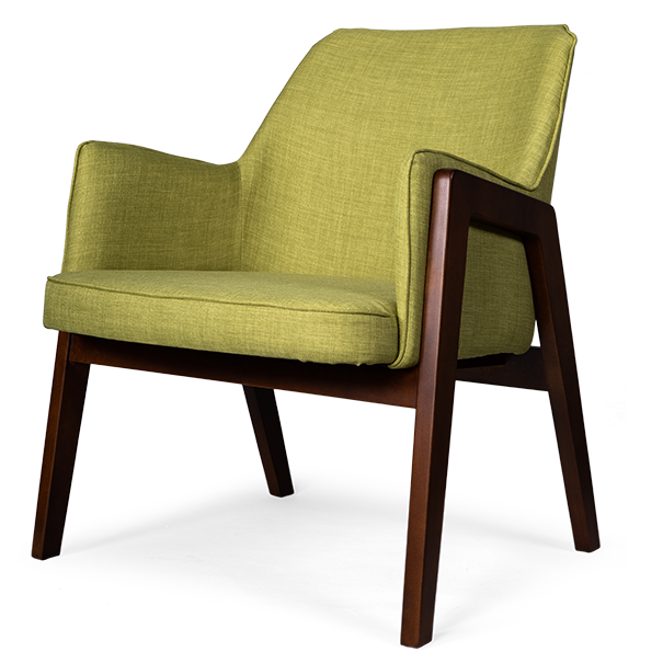 Кресло Gregory light green Салатовый Коричневый Кресло Gregory light green Салатовый Коричневый в Волгограде | Loft Concept