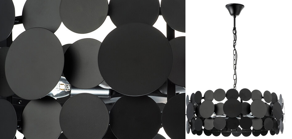 Люстра Black Matte Disk D60 Люстра Black Matte Disk D60 - Loft-Concept в Волгограде