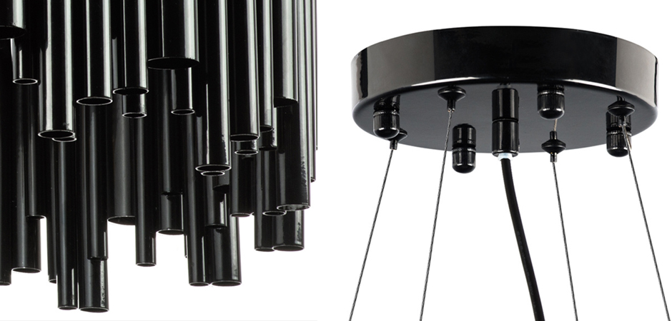 Люстра Delightfull Brubeck Chandelier Black Oval Люстра Delightfull Brubeck Chandelier Black Oval - Loft-Concept в Волгограде