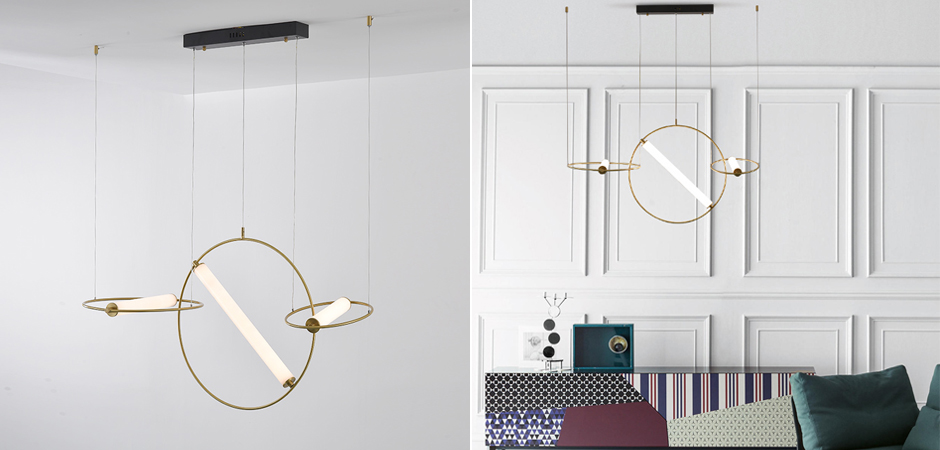 Люстра Diagonal Rings Люстра Diagonal Rings - Loft-Concept в Волгограде