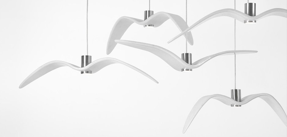 Подвесной светильник Brokis Night Birds white Подвесной светильник Brokis Night Birds white - Loft-Concept в Волгограде
