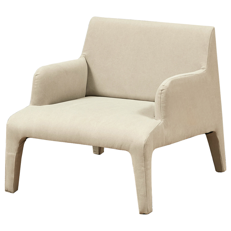 Кресло Callum Armchair Молочный Кресло Callum Armchair Молочный в Волгограде | Loft Concept