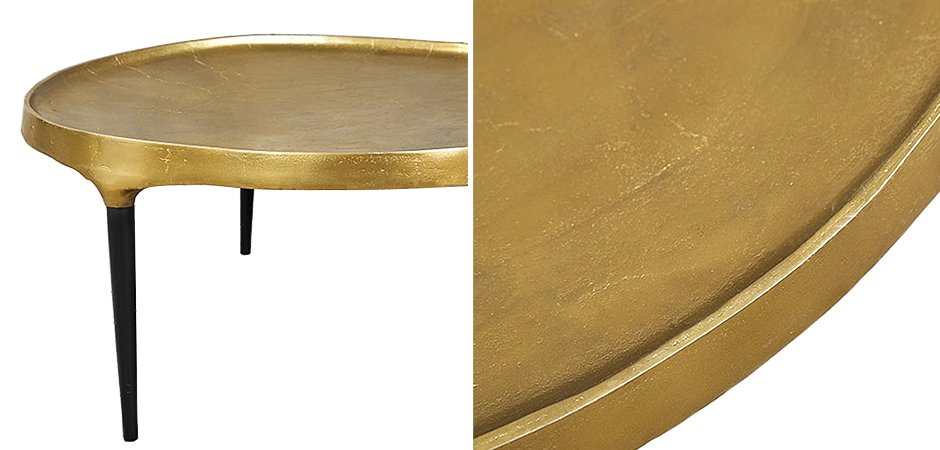Кофейный стол Brass Stains Table Кофейный стол Brass Stains Table - Loft-Concept в Волгограде