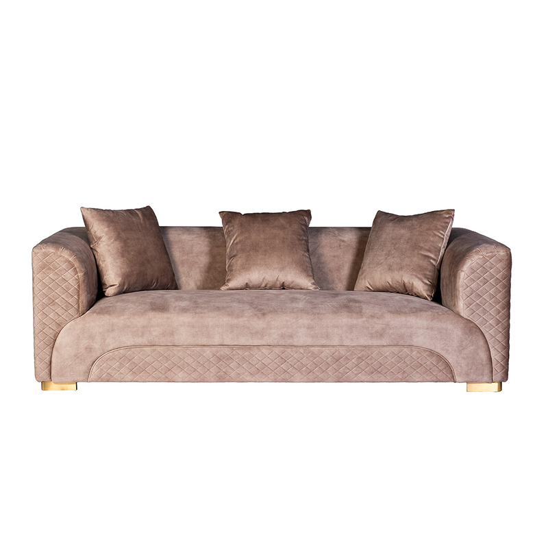 Диван Ingrid three-seater sofa Бежевый Диван Ingrid three-seater sofa Бежевый в Волгограде | Loft Concept