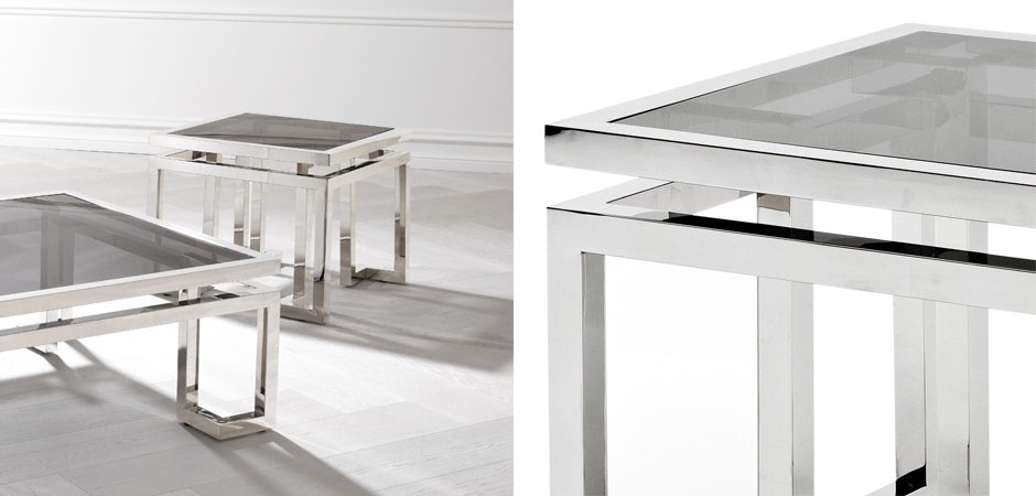 Приставной стол Eichholtz Side Table Palmer Приставной стол Eichholtz Side Table Palmer - Loft-Concept в Волгограде