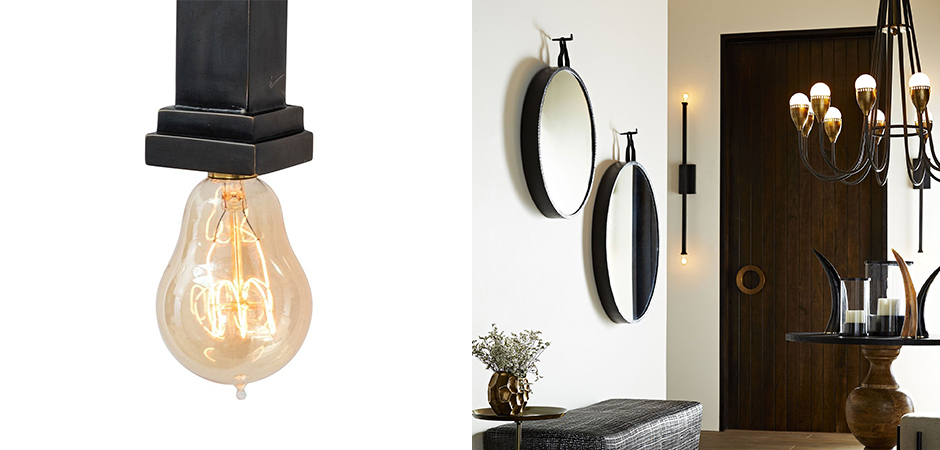Бра Arteriors HUTU WALL LIGHT Black Бра Arteriors HUTU WALL LIGHT Black - Loft-Concept в Волгограде
