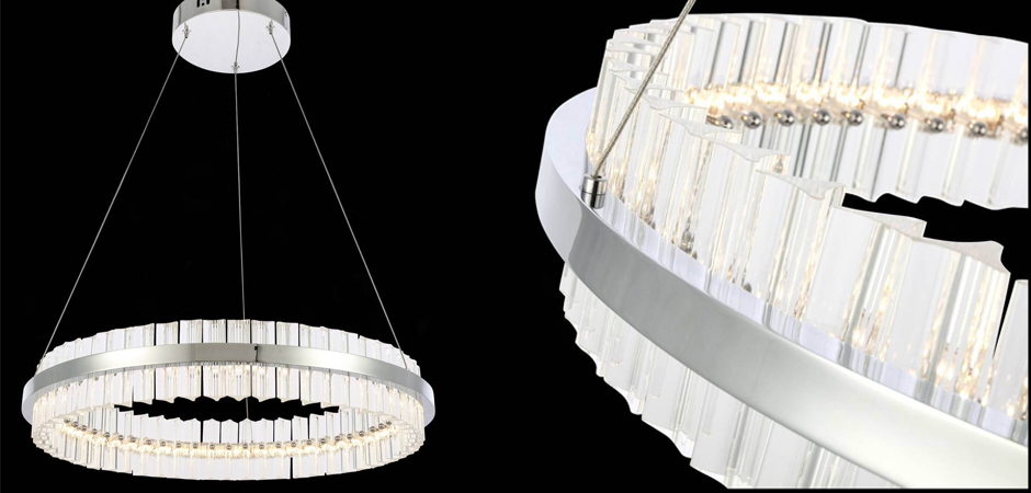Люстра Ring Horizontal Chrome Люстра Ring Horizontal Chrome - Loft-Concept в Волгограде