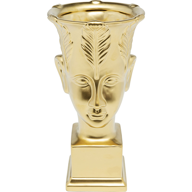 Ваза Golden Face Vase 31 Золотой Ваза Golden Face Vase 31 Золотой в Волгограде | Loft Concept