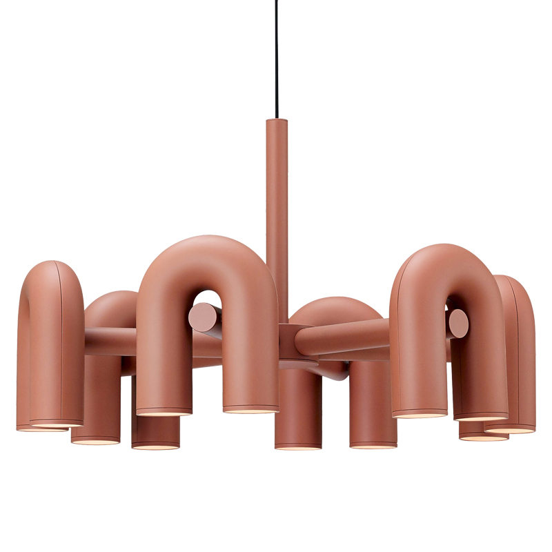 Люстра Cirkus AGO Lighting pink 4-6 Коричневый Люстра Cirkus AGO Lighting pink 4-6 Коричневый в Волгограде | Loft Concept