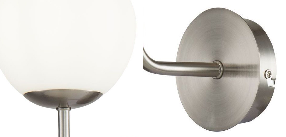 Бра Tiepolo Ball Sconces nickel Бра Tiepolo Ball Sconces nickel - Loft-Concept в Волгограде