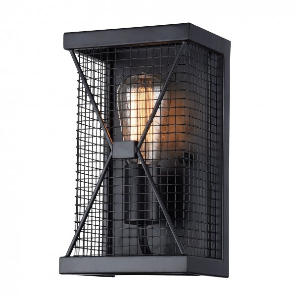 Бра Mosquitoes Caster Bra Square Черный Бра Mosquitoes Caster Bra Square Черный в Волгограде | Loft Concept